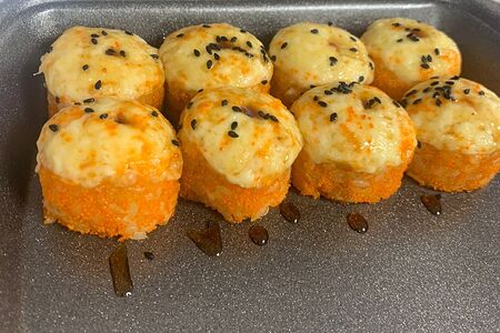 Запеченный ролл Креветка Шеф