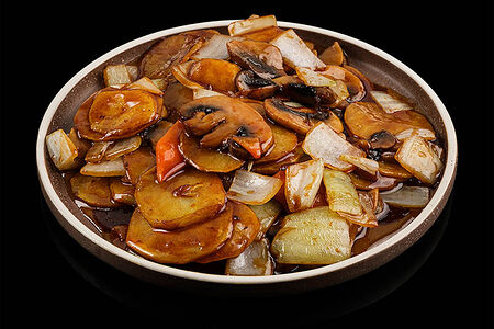Картофель с грибами