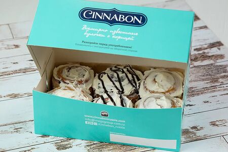 Синнапак 6 булочек ассорти