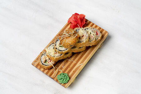 Ролл Цезарь с креветкой