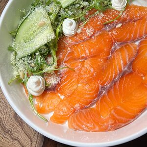 Карпаччо из лосося