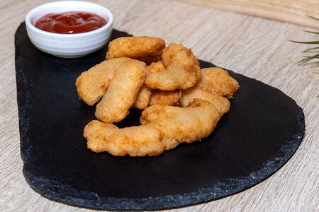 Креветки в панировке