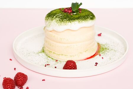 Панкейк Малина-матча