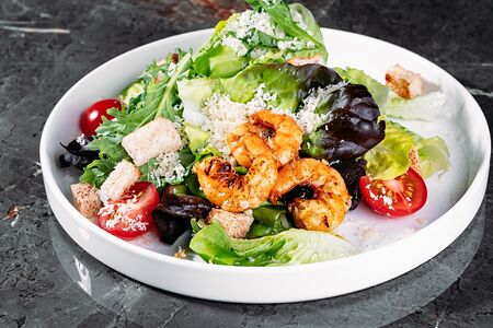 Цезарь с креветками