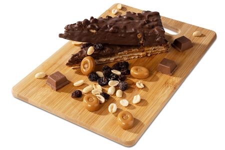 Вафля Карамель с арахисом