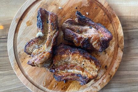 Шашлык из свиных ребер