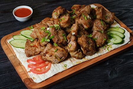 Шашлык из cвинoй шеи