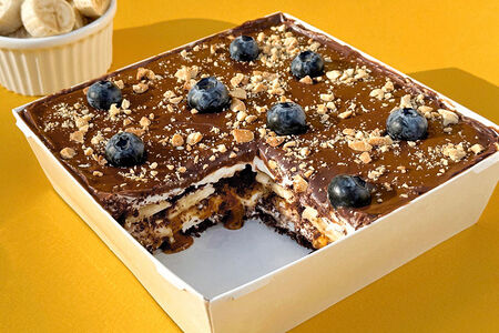 Сникерс бомбовый с бананом