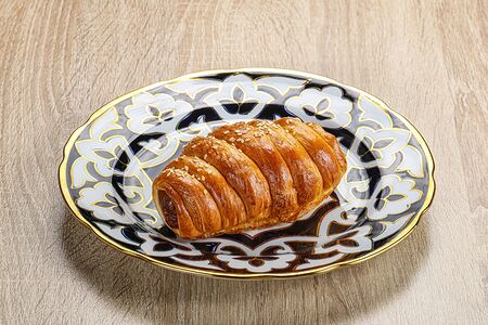 Сосиска в тесте печёная