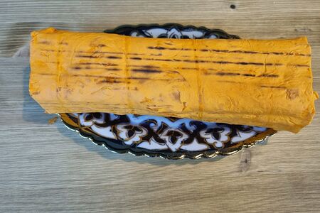 Шаурма с курицей в сырном лаваше стандарт