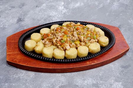 Японский тофу со свининой