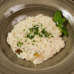 Ризотто с белыми грибам