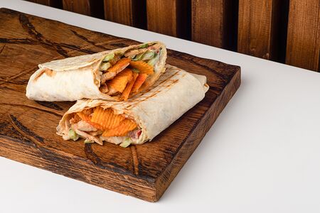 Шаверма с чипсами