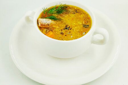 Суп рыбный из скумбрии
