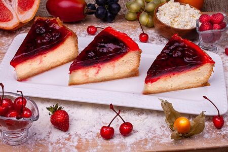 Пирожное Чизкейк вишня