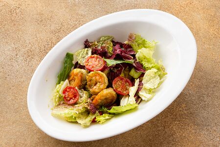 Креветки с авокадо