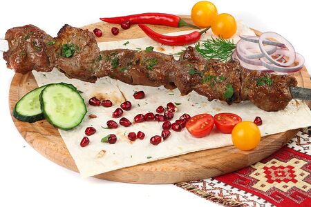 Шашлык из cвинoй вырезки