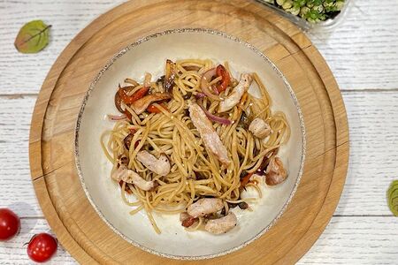 Лапша вок со свининой