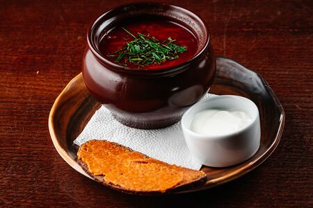 Борщ с говядиной