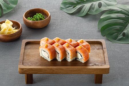 Запеченный ролл Филадельфия Вип