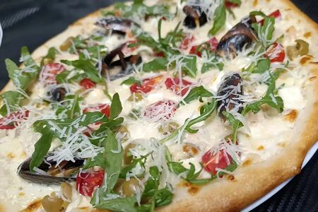 Пицца с морепродуктами