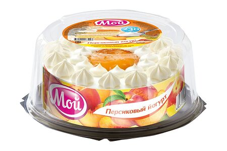 Торт персиковый йогурт Мой 0,75кг