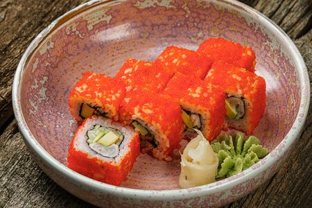 Калифорния с креветкой