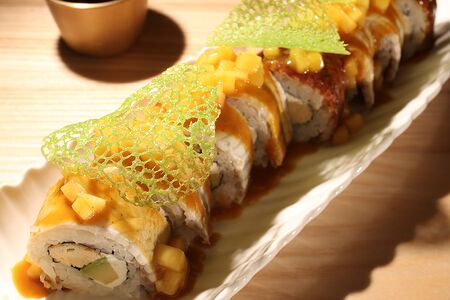 Угорь и манго