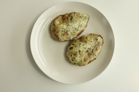 Куриная котлета с сыром