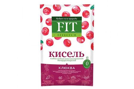 Кисель клюква Fit Parad