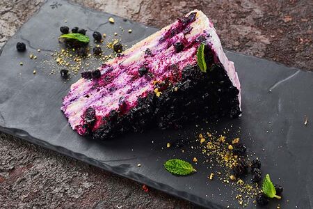 Черничный торт