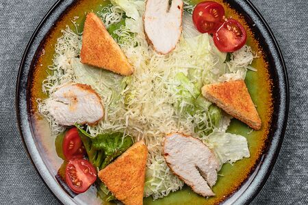 Цезарь с курицей