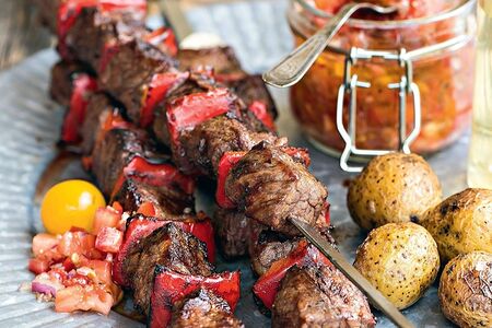 Шашлык из cвинoй лопатки