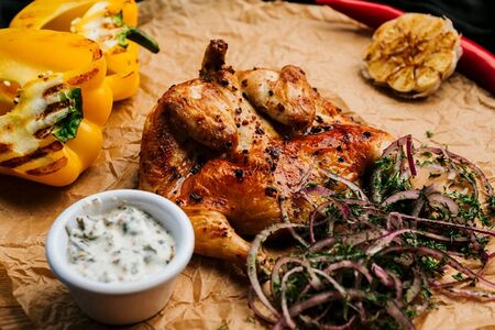 Цыпленок-корнишон