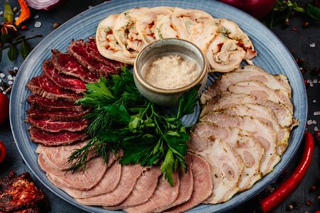 Мясная тарелка