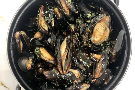 Мидии сладкий чили