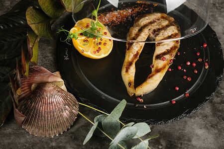 Стейк волжского осетра