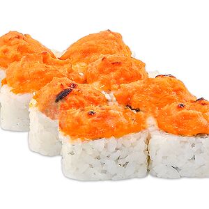 Запеченный с лососем