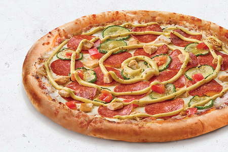 Пицца Медово-горчичная Сырный борт D30