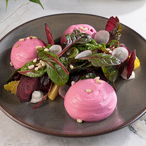 Со свеклой в трех текстурах 