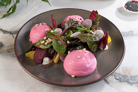 Со свеклой в трех текстурах 