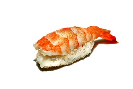 Нигири с креветкой