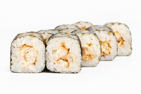 Ролл с угрём