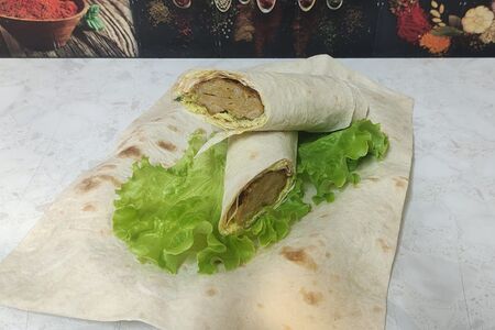 Кебаб из курицы в лаваше