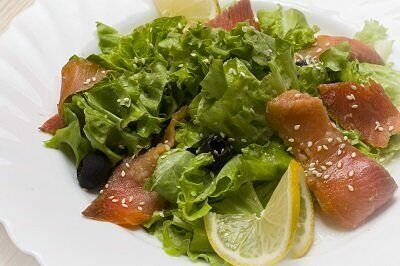 Цезарь с сёмгой