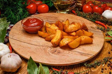 Картофель по-деревенски