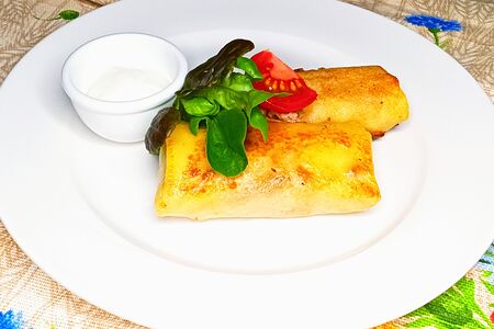 Блинчики с Мясом