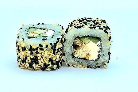 Ролл с угрём