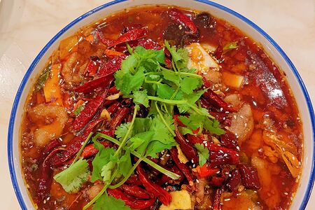 Острая свинина по-сычуански