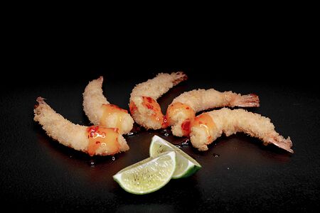 Креветки в темпуре 